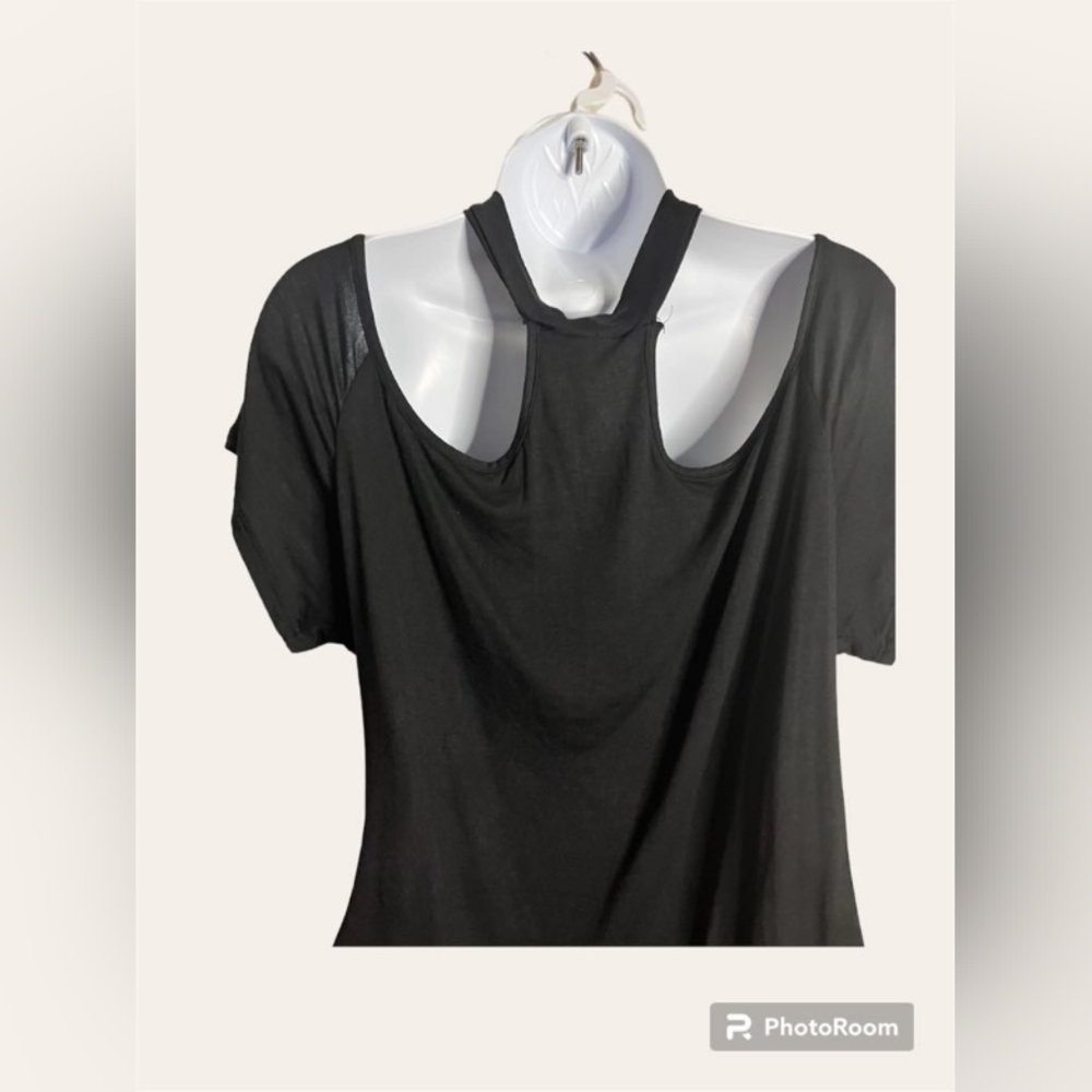 Black Ashley Stewart Choker Bodysuit - Picture 6 of 6